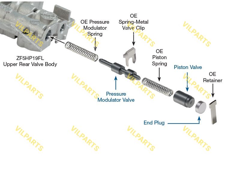 КЛАПАН PRESSURE MODULATOR (РЕМОНТ