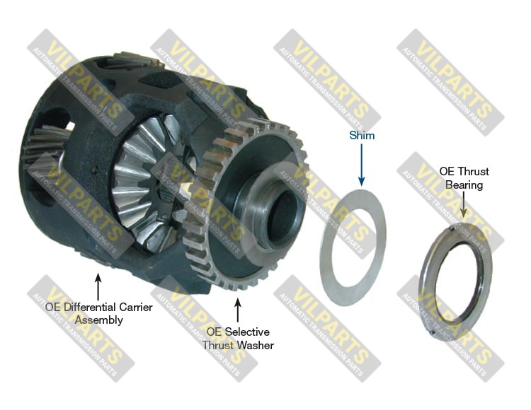 DIFFERENTIAL CARRIER-TO-CASE SHIM