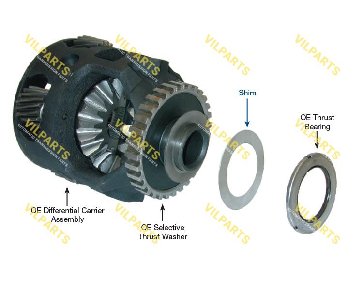 DIFFERENTIAL CARRIER-TO-CASE SHIM