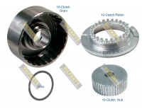 10-CLUTCH DRUM, HUB  PISTON KIT