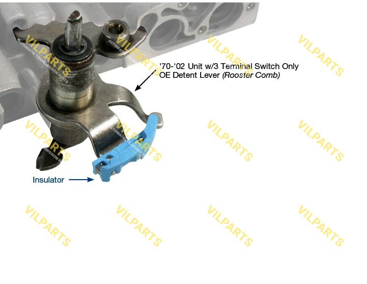 NEUTRAL SAFETY BACK-UP INSULATOR