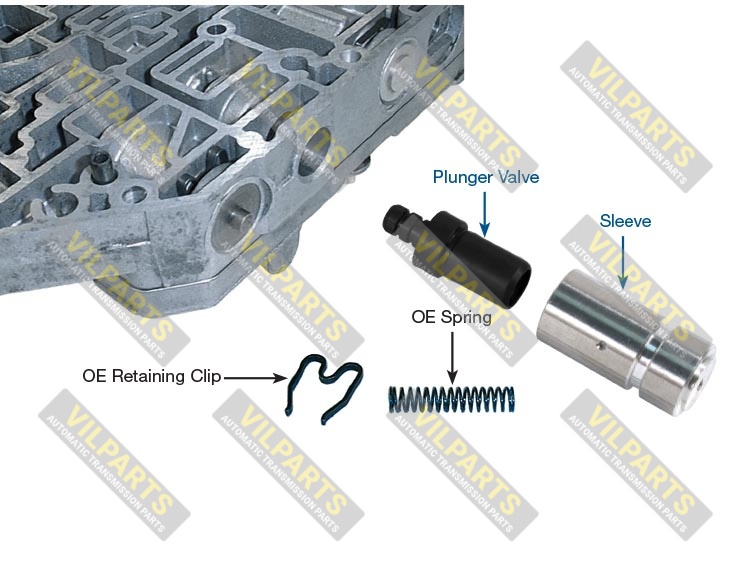 BYPASS CLUTCH CONTROL PLUNGER VAL