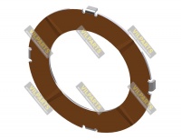 4-TAB THRUST WASHER